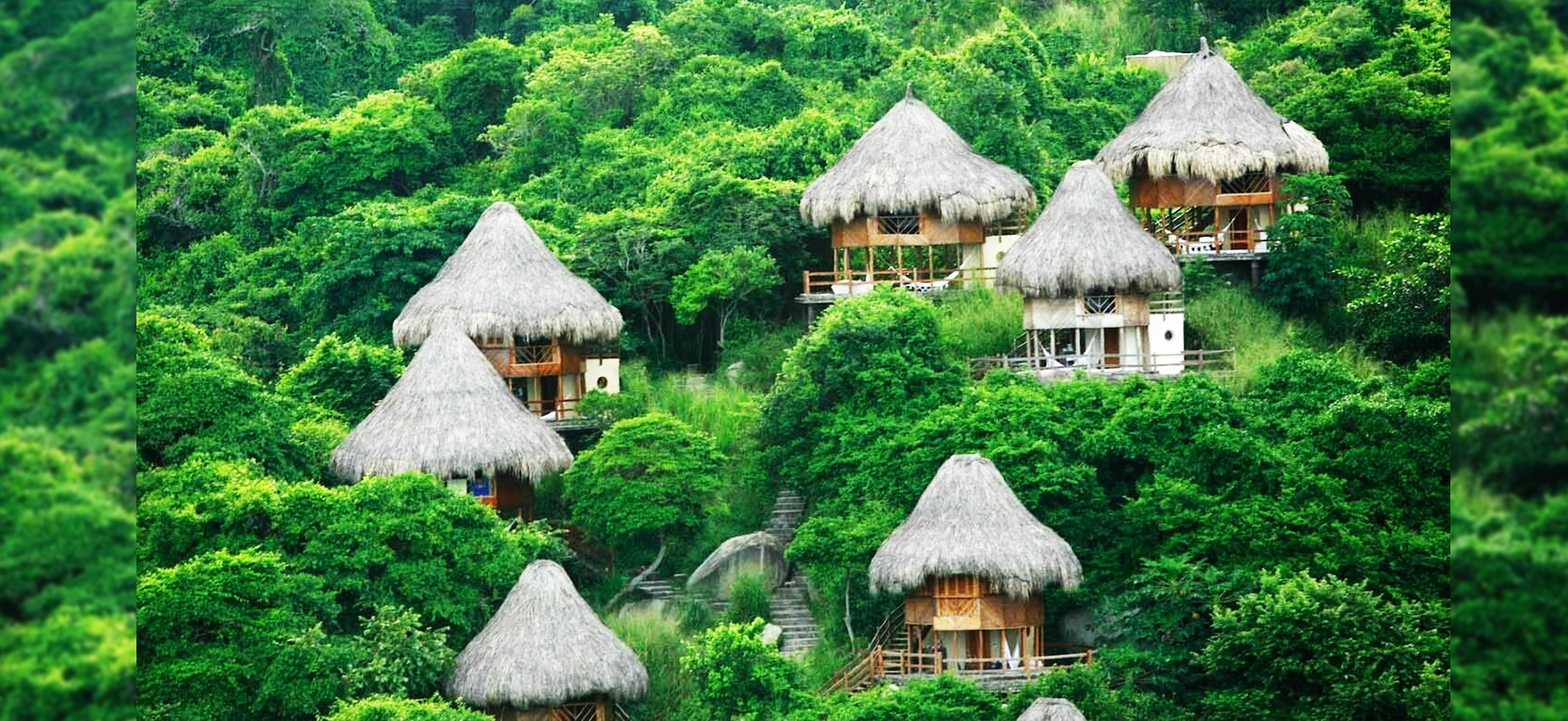 cabañas parque tayrona santa marta colombia