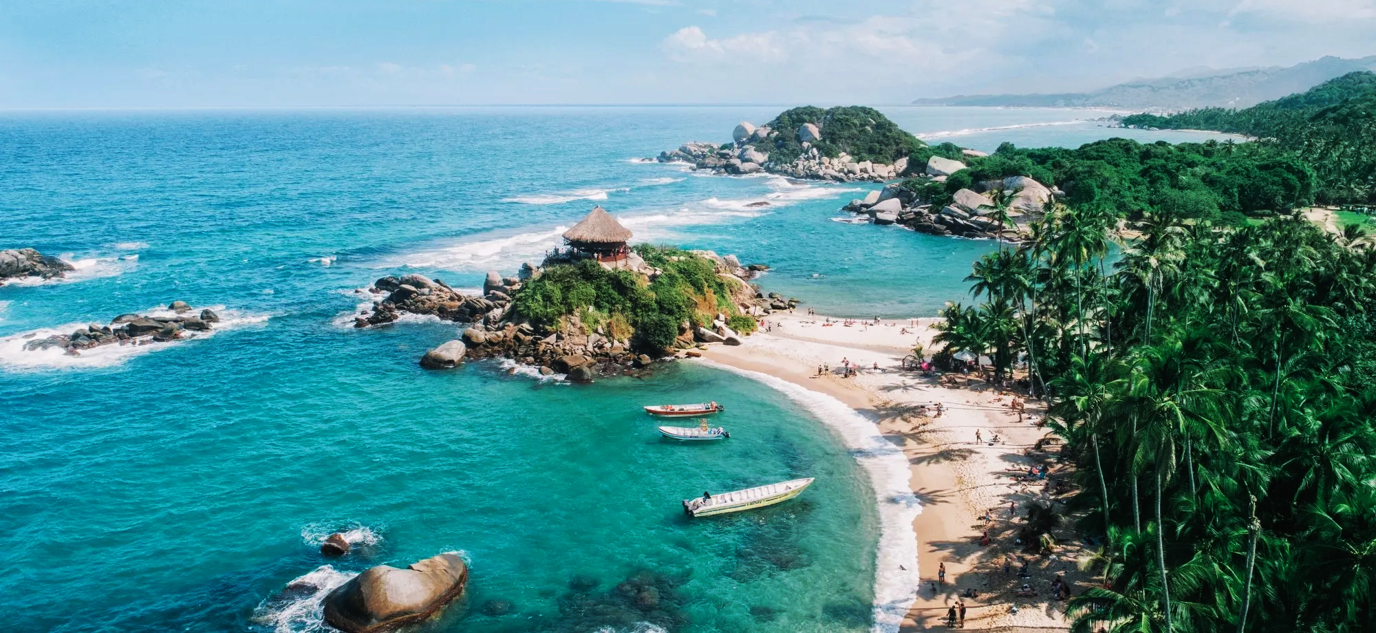 parque tairona santa marta colombia