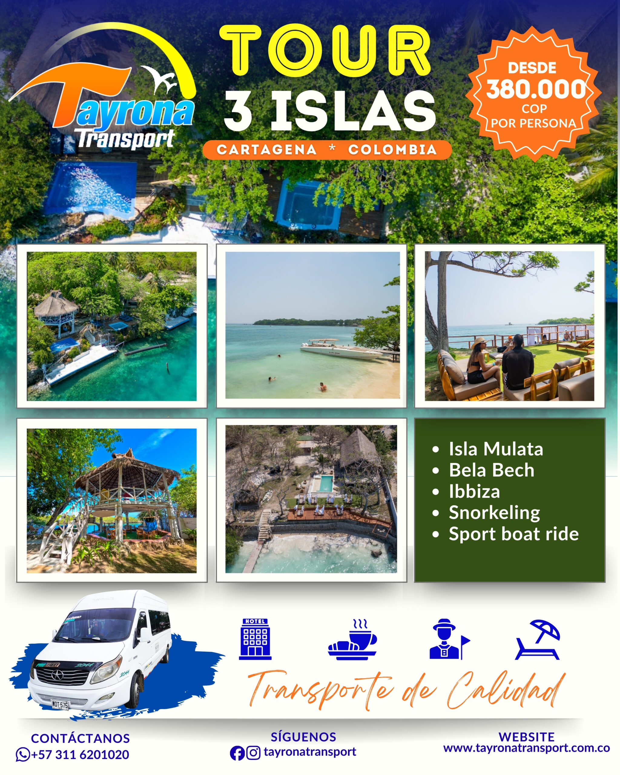 TOUR 3 ISLAS