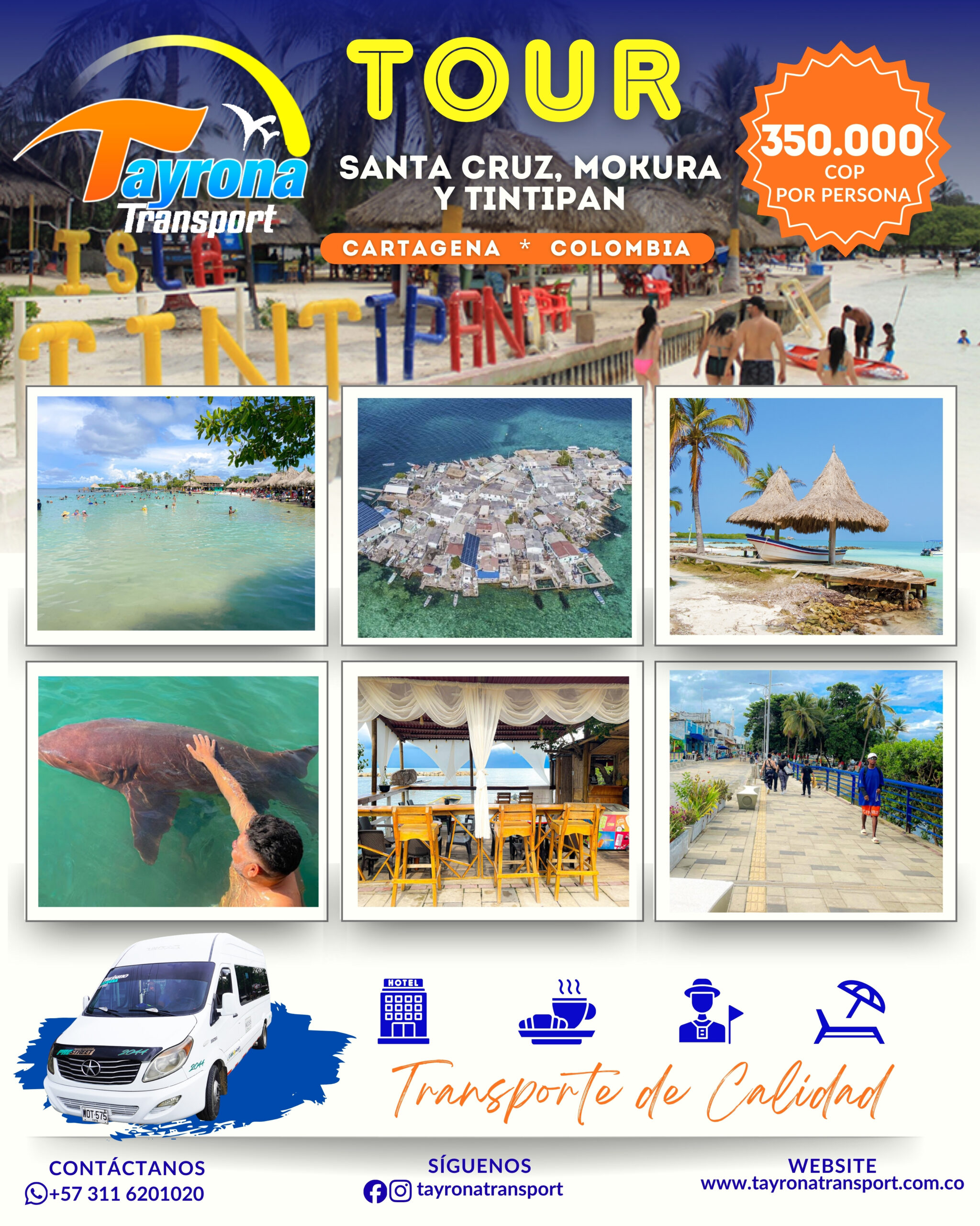 TOUR SANTA CRUZ, MORURA Y TINTIPAN